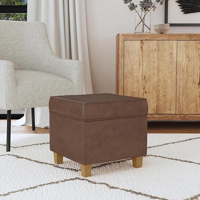 Brown Faux Leather