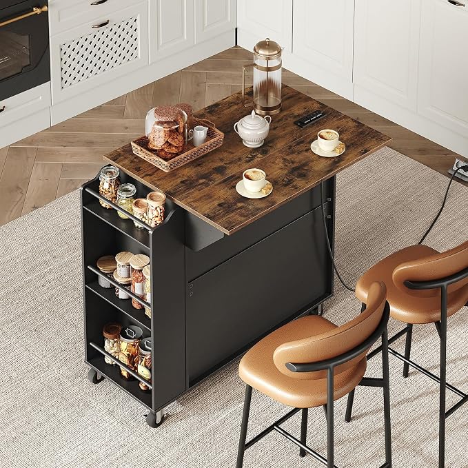 Black + Rustic Brown