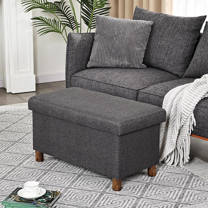 Dark Gray With Brown Wood