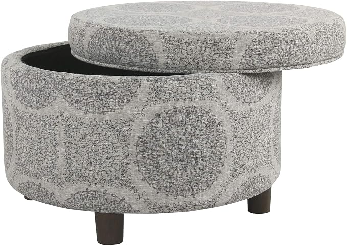 Light Grey Medallion