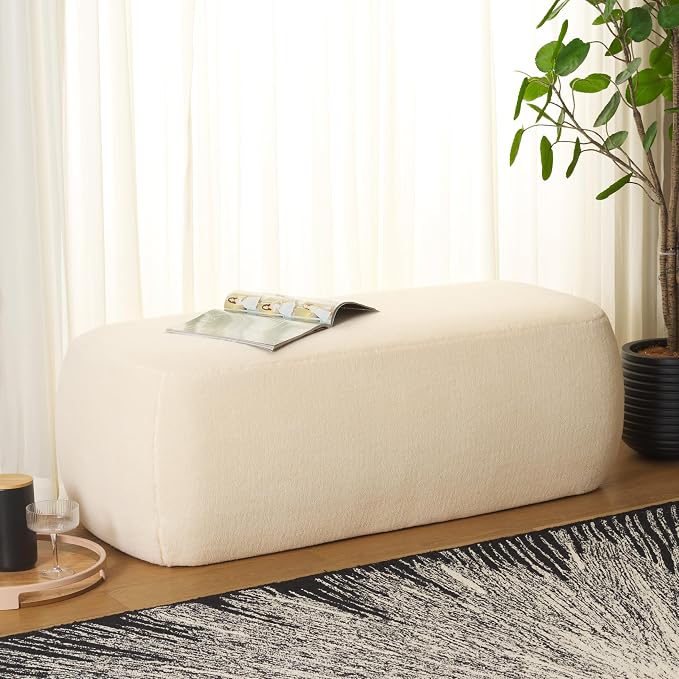 Cream Faux Shearling