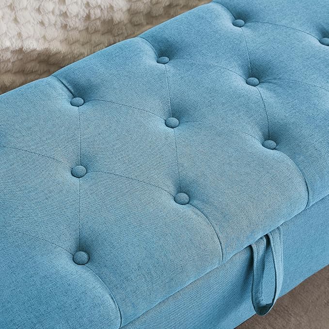 45'' Linen+light Blue
