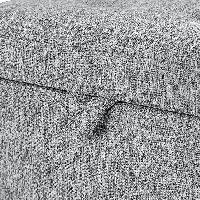 Grey With Wood Legs