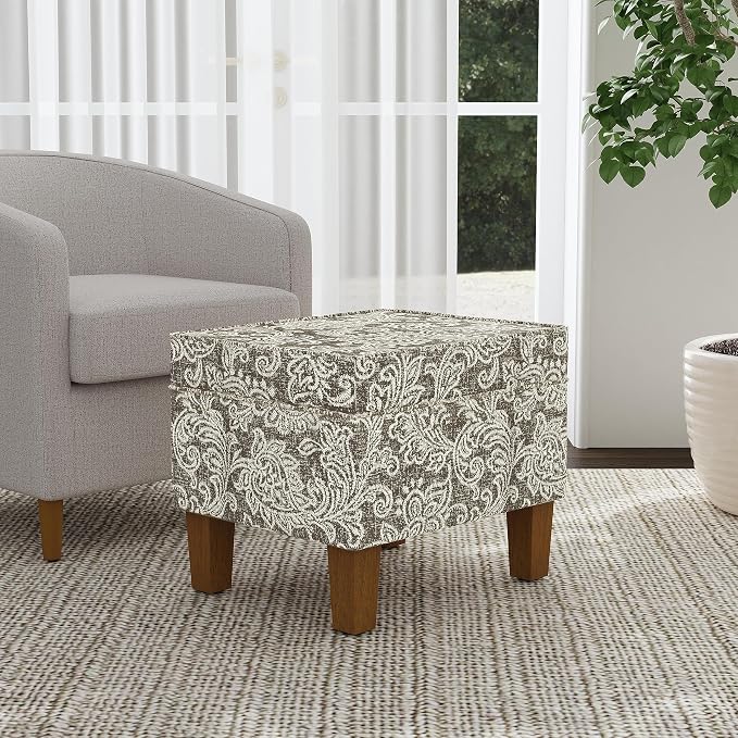 Brown Jacobean Print