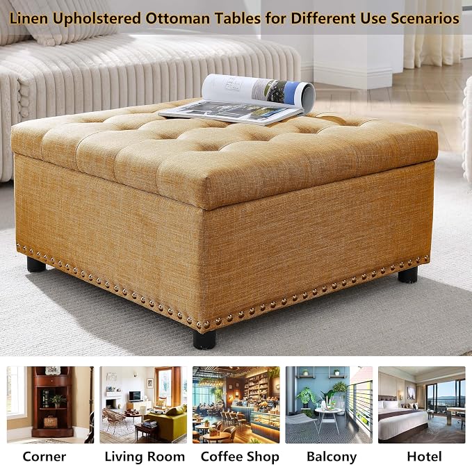 Linen Ginger Yellow