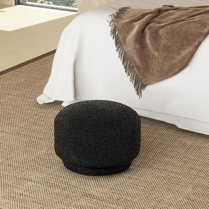 Ebony Black Boucle